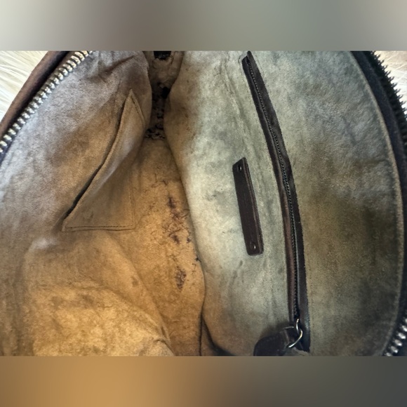 Bottega Veneta Brown Leather Crossbody - Picture 10 of 12